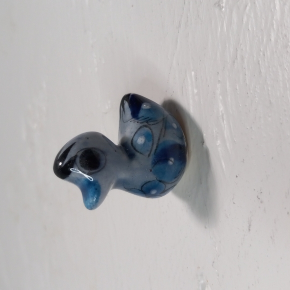 Vintage Art Miniature Hand Painted Mexican Tonala Duck - Picture 3 of 3